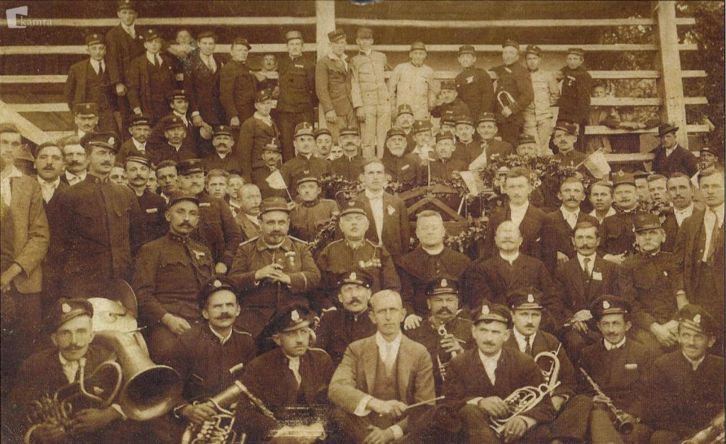 Prevzem ročne gasilske brizgalne, 17. september 1922